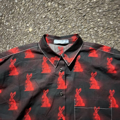PRADA 2016SS archive Rabbit print shirt #QYBKRM