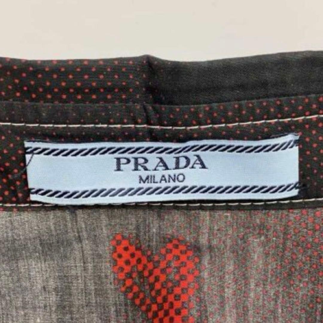 PRADA 2016SS archive Rabbit print shirt #QYBKRM