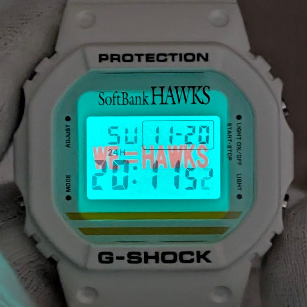 G-SHOCK Fukuoka SoftBank Hawks 20th Anniversary 1500pcs Limited Watch #QY7Q0G