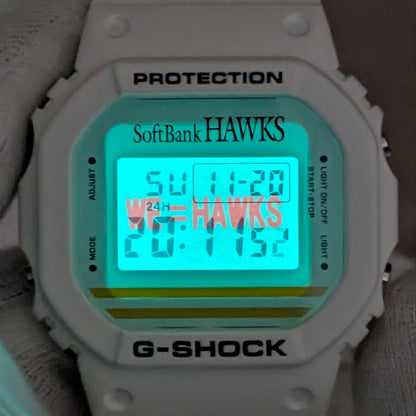 G-SHOCK Fukuoka SoftBank Hawks 20th Anniversary 1500pcs Limited Watch #QY7Q0G