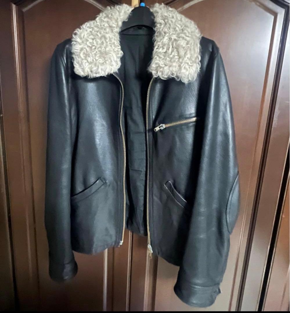 Kiminori Morishita Leather Jacket #QY3NL4