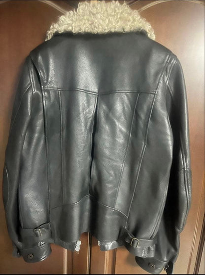 Kiminori Morishita Leather Jacket #QY3NL4