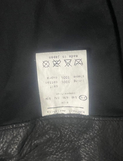 Kiminori Morishita Leather Jacket #QY3NL4