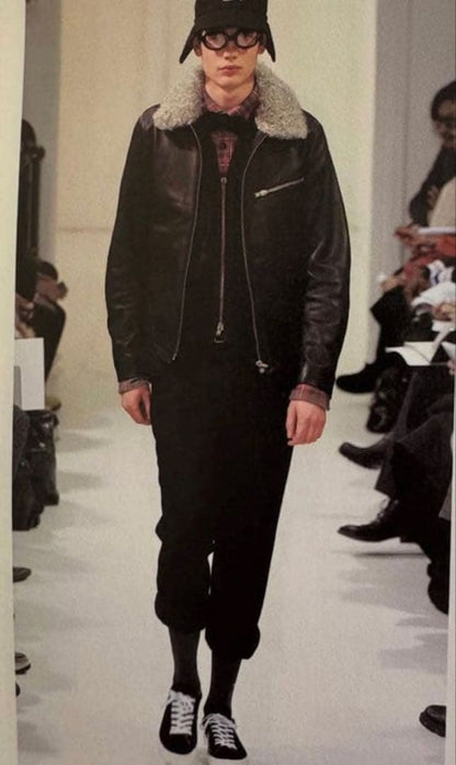 Kiminori Morishita Leather Jacket #QY3NL4