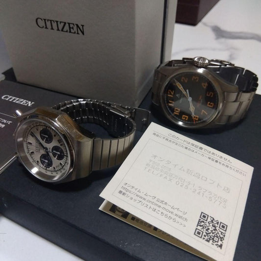 CITIZEN Record Label Model Pilot Watch Included #QY72YN