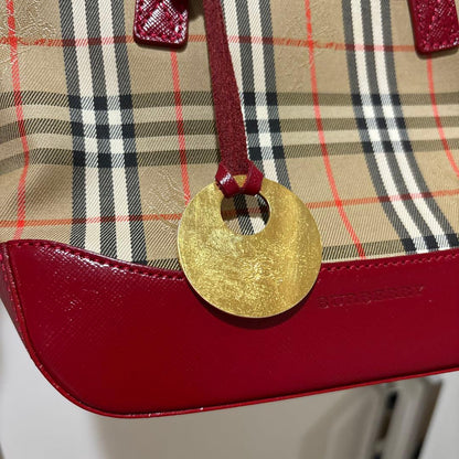 Burberry checkered handbag #QYD540