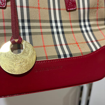 Burberry checkered handbag #QYD540
