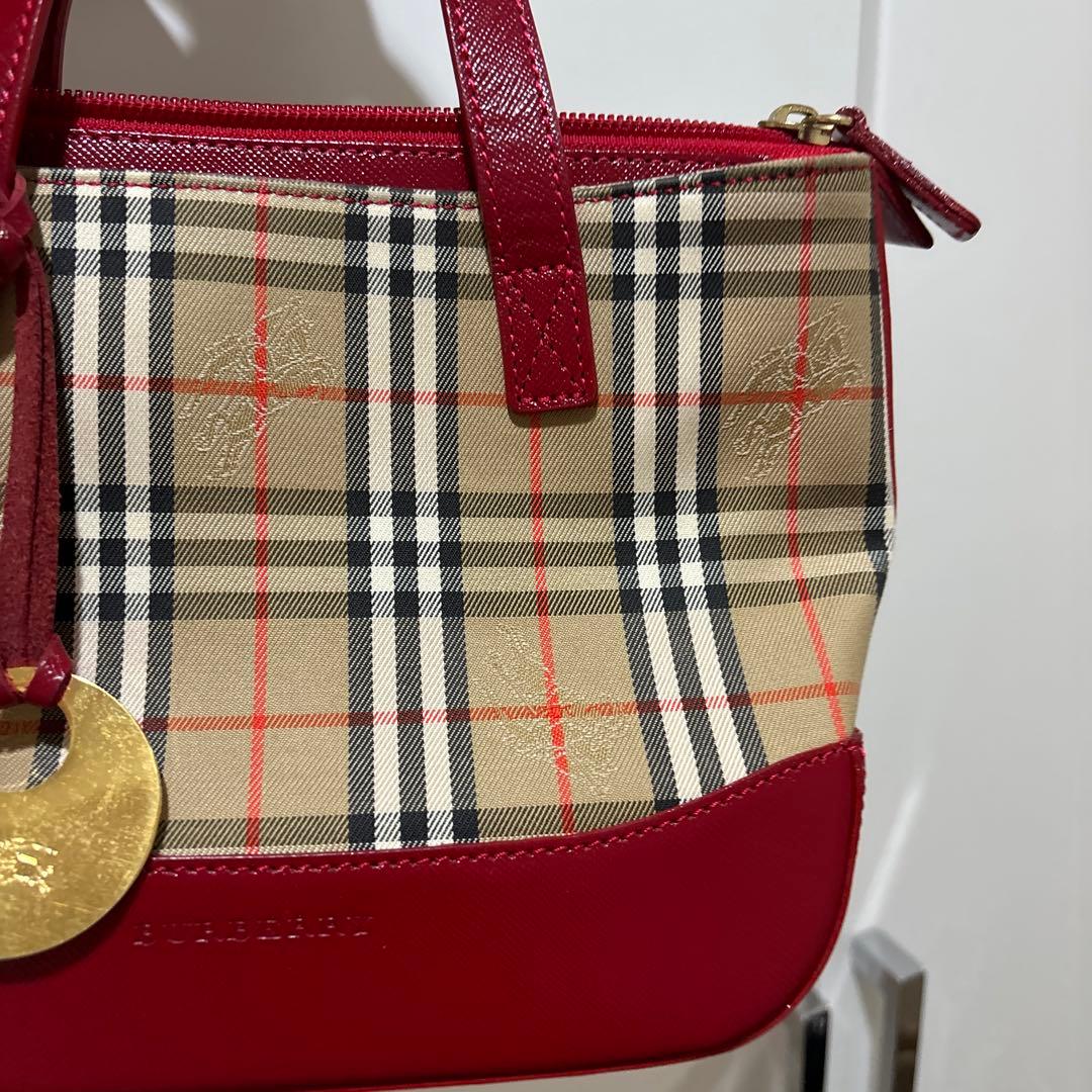 Burberry checkered handbag #QYD540