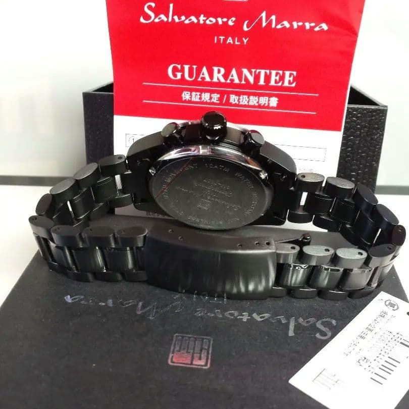 High-performance center chronograph men's chronograph watch with black I #QY68N3