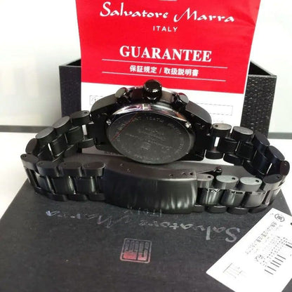 High-performance center chronograph men's chronograph watch with black I #QY68N3