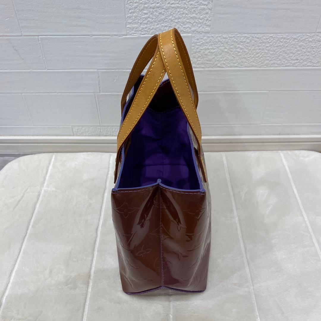 LOUIS VUITTON Vernis Brown Handbag #QYHEZ7