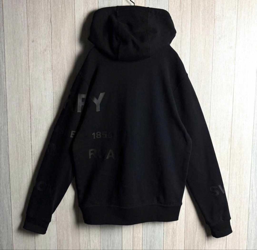 Burberry Horseferry All Black Parka #QYJAYL