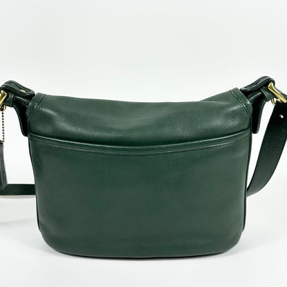 Vintage OLD COACH 4150 Green Mini Shoulder Bag #QY6V4F