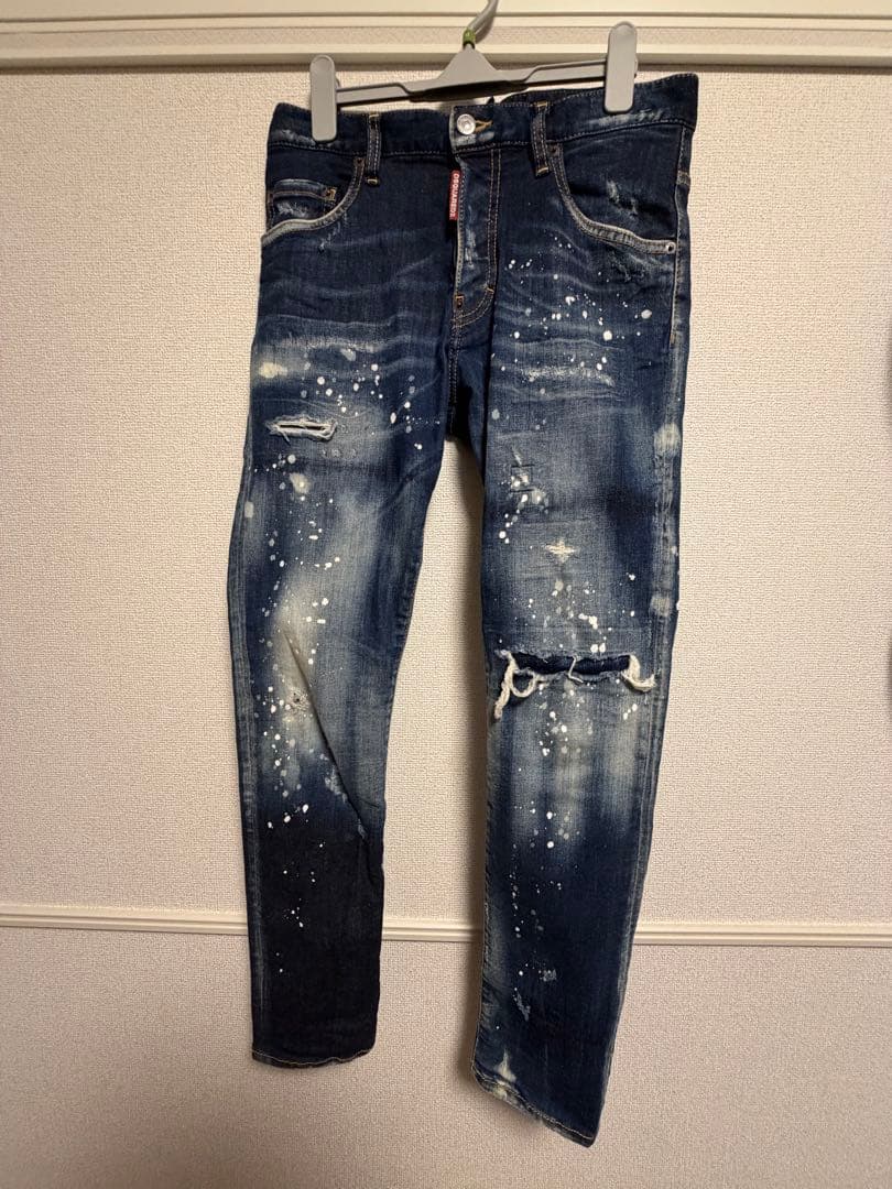 Dsquared2 Skater 2021AW Spot Dark Navy #QY43OC