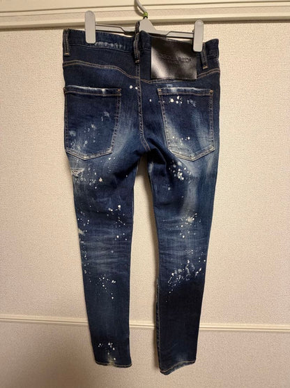 Dsquared2 Skater 2021AW Spot Dark Navy #QY43OC