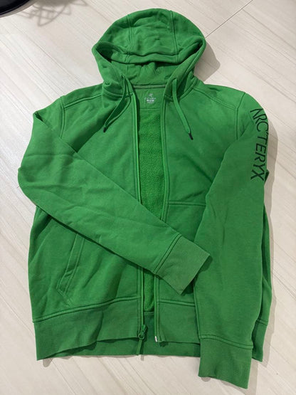 ARC'TERYX Green Full-Zip Hoodie M #QYDAO6