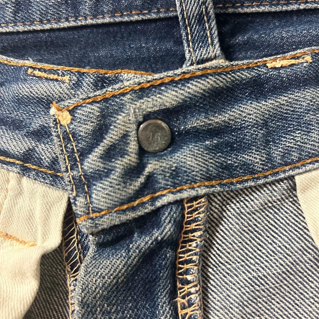 Atmospheric 60s 70s Levi's 502E 16 stamped type 66E #QO9O7S