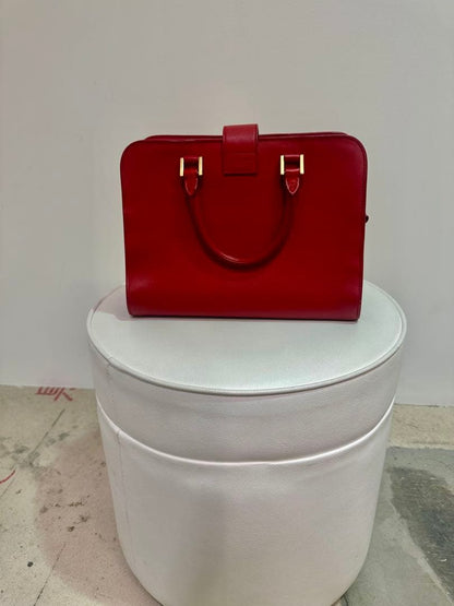 YSL Red Handbag Baby Monogram #QY4S1C
