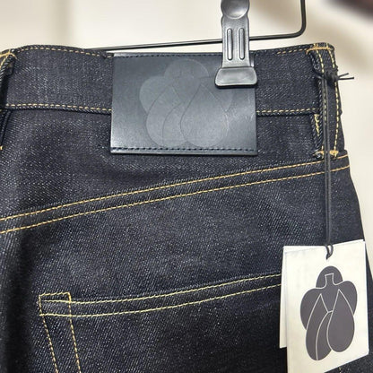 Momotaro Denim Extra Dark Blue Denim Straight Leg #QYK6D6