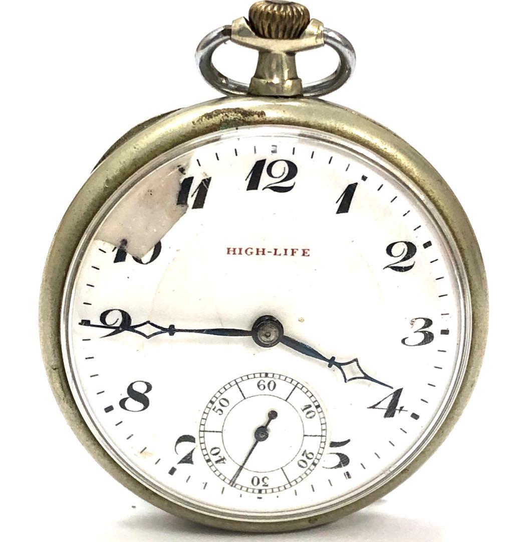 HIGH LIFE Hand-Wound Pocket Watch 18700908 #PG91D3