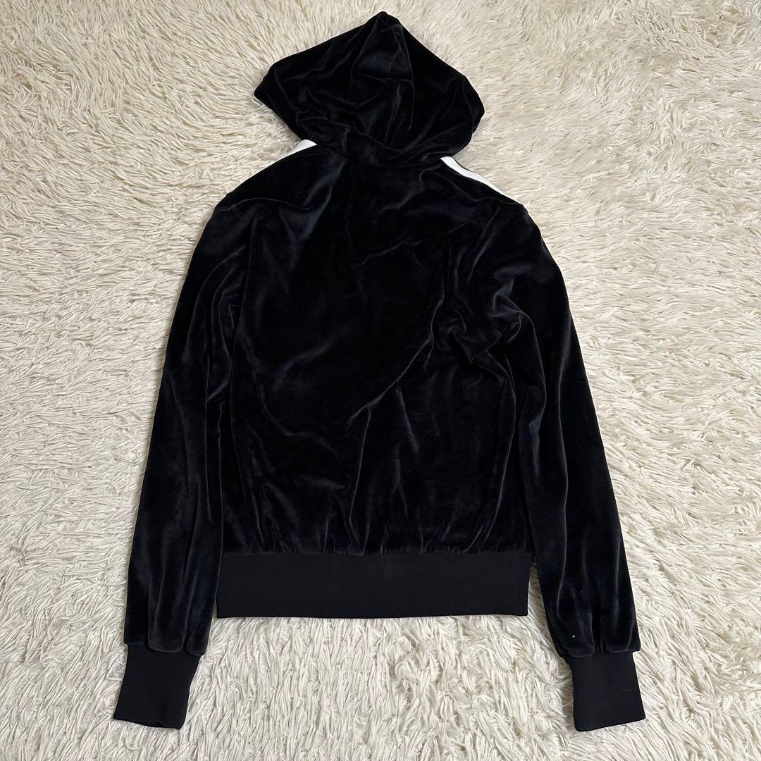 Dolce & Gabbana Velour Full Zip Hoodie (Y2K) #QYD3AU