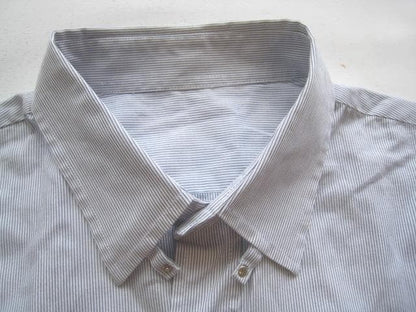 Maison Margiela Striped Tab Collar Shirt by Martin Margiela #QY07TK