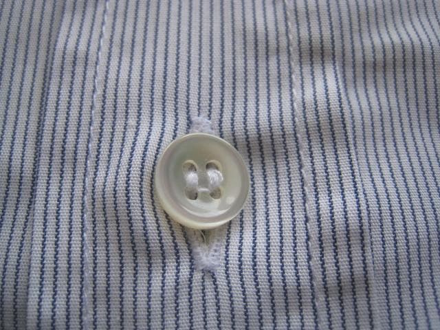 Maison Margiela Striped Tab Collar Shirt by Martin Margiela #QY07TK