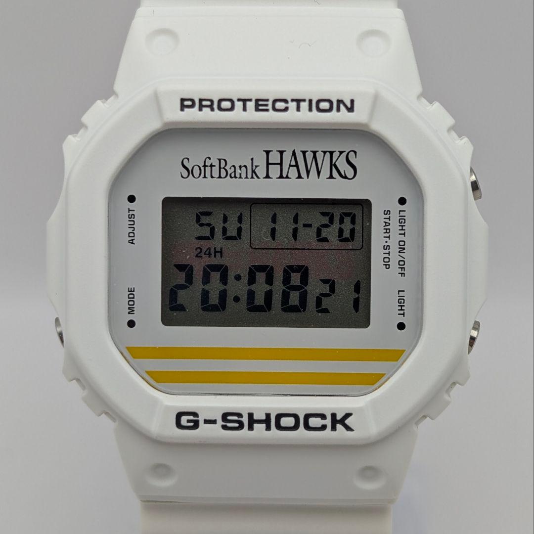 Casio G-SHOCK SoftBank Hawks 20th Anniversary Limited Edition Watch #QY0FO1