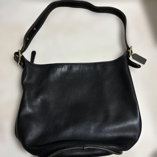 COACH Old Coach Black Shoulder Bag #QY55PT