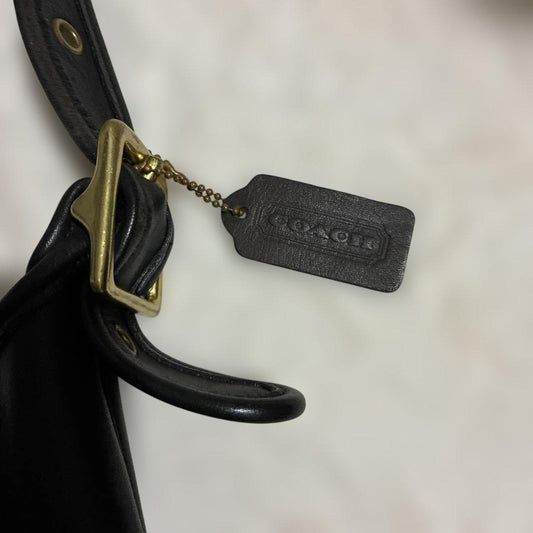 COACH Old Coach Black Shoulder Bag #QY55PT