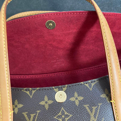 LOUIS VUITTON Sonatine Monogram Canvas Handbag Discontinued #QYHDLW