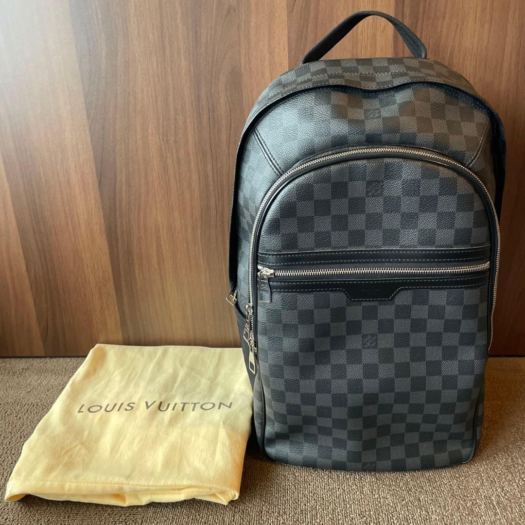 LOUIS VUITTON Mikhail Backpack Damier Canvas Men #QY0NPO