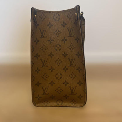 LOUIS VUITTON Monogram On the Go MM Brown #QYAIMR