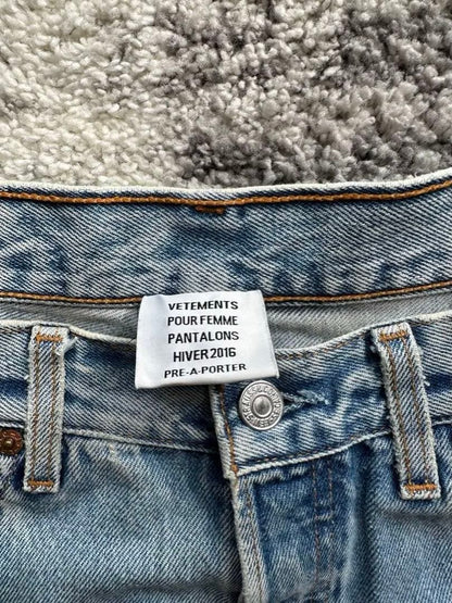 Vetements Artisanal Denim #PC4RQ0