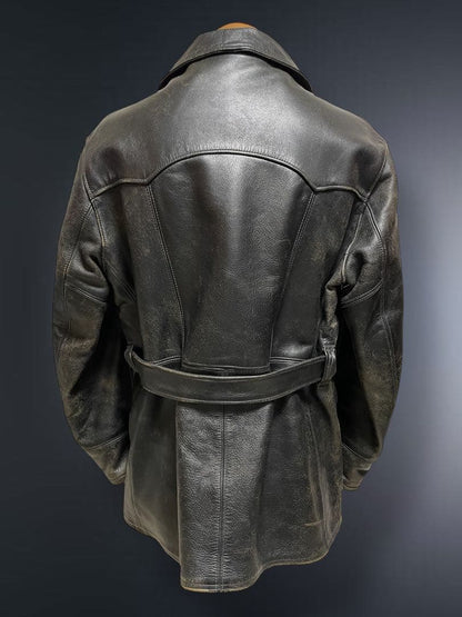 The Real McCoy's Ruffwear Horsehide Car Coat, Size 36, Aging #QYKDOT