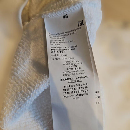 Maison Margiela Reverse Logo Hoodie, Size 46 #QYDAO0