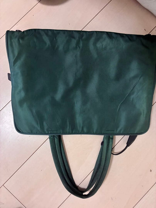PRADA Nylon Gray Handbag #QY1J0Y