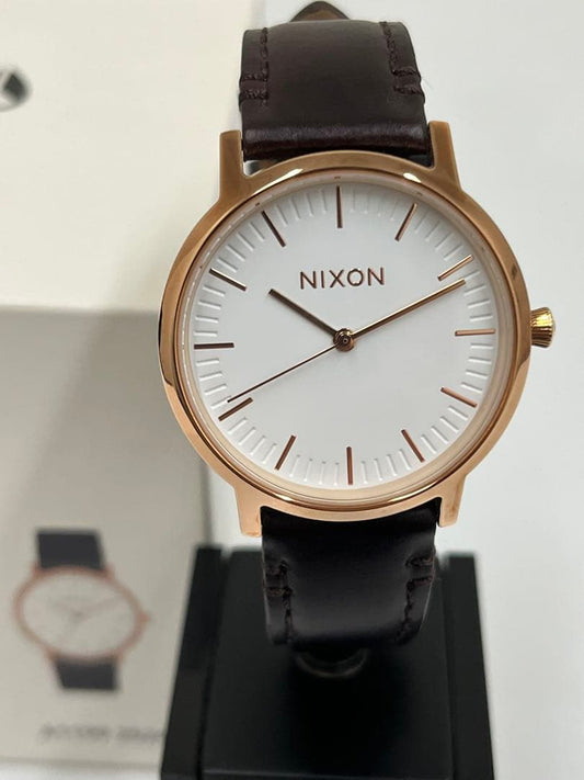 Nixon PORTER 35 LEATHER Porter Rose #QYB5DW