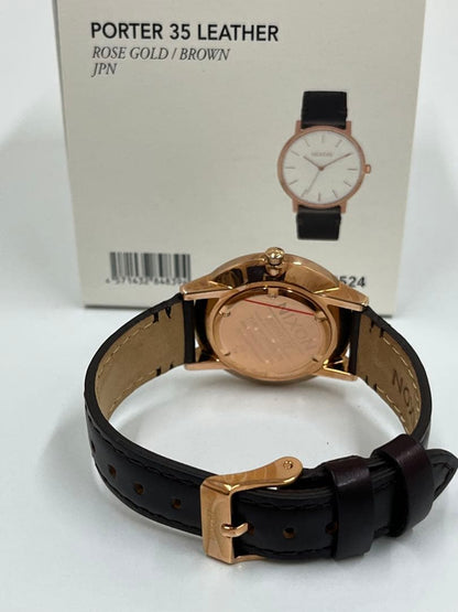 Nixon PORTER 35 LEATHER Porter Rose #QYB5DW