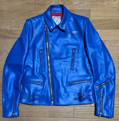 [Tagged] Lewis Leathers 391T Lightning Blue 40 #QYINZ1