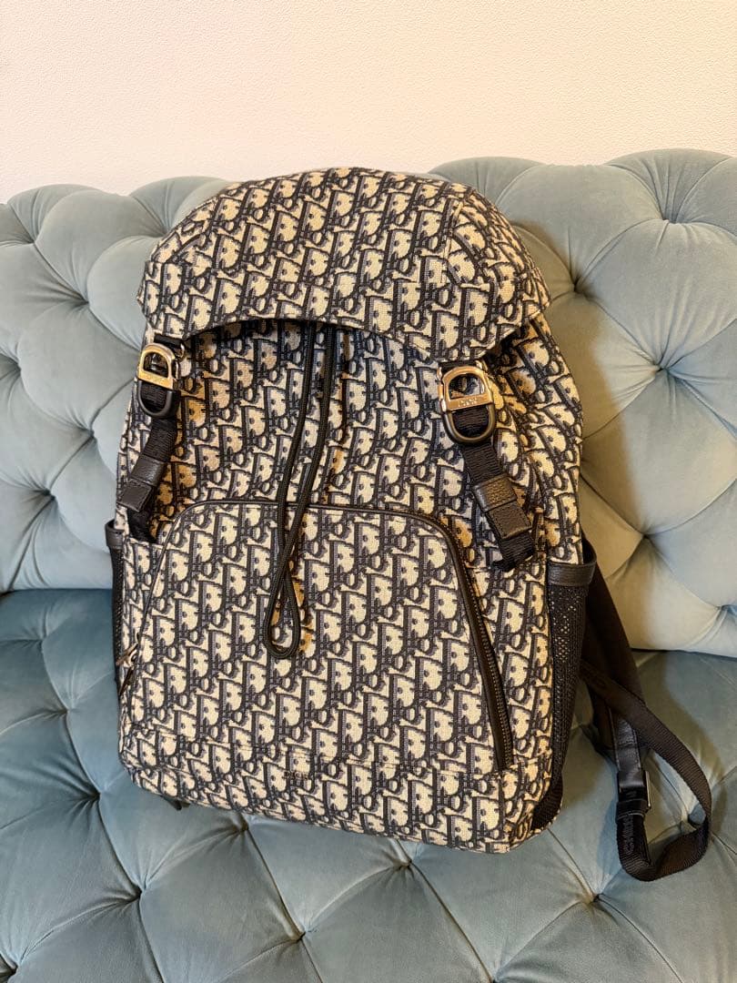 DIOR 8 Flap Oblique Jacquard Backpack 2024 #QY30OJ