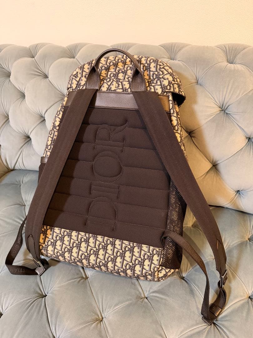 DIOR 8 Flap Oblique Jacquard Backpack 2024 #QY30OJ