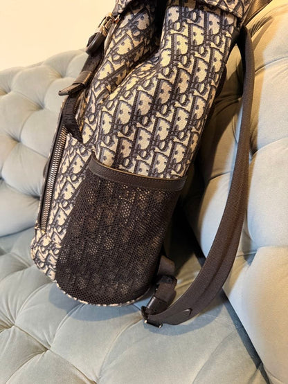 DIOR 8 Flap Oblique Jacquard Backpack 2024 #QY30OJ