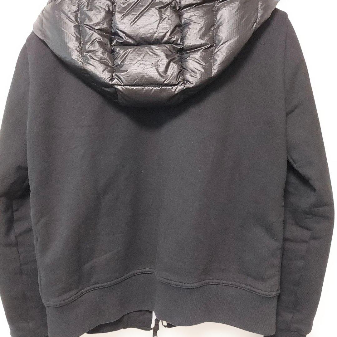 MONCLER Hybrid Down Parka, Black, Size M #QYFVMR