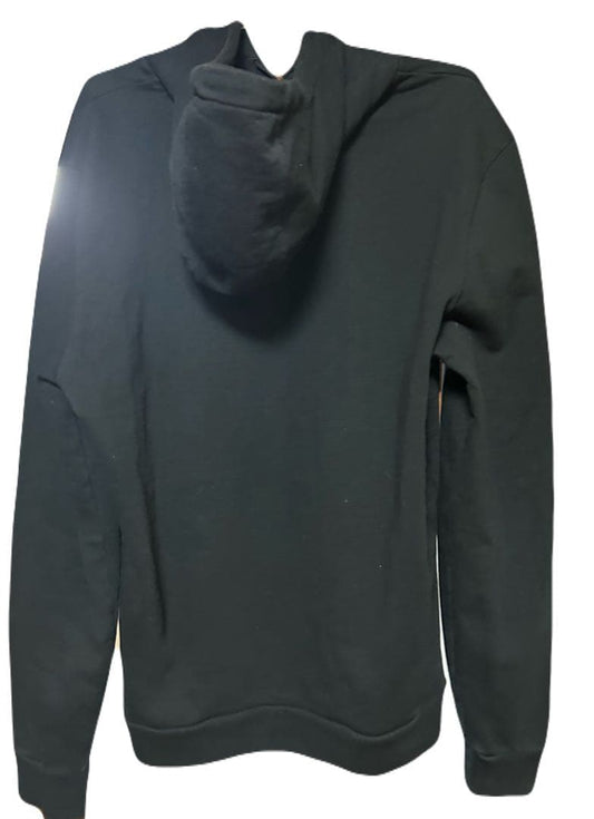 PRADA black hoodie with hood #QYJXOS