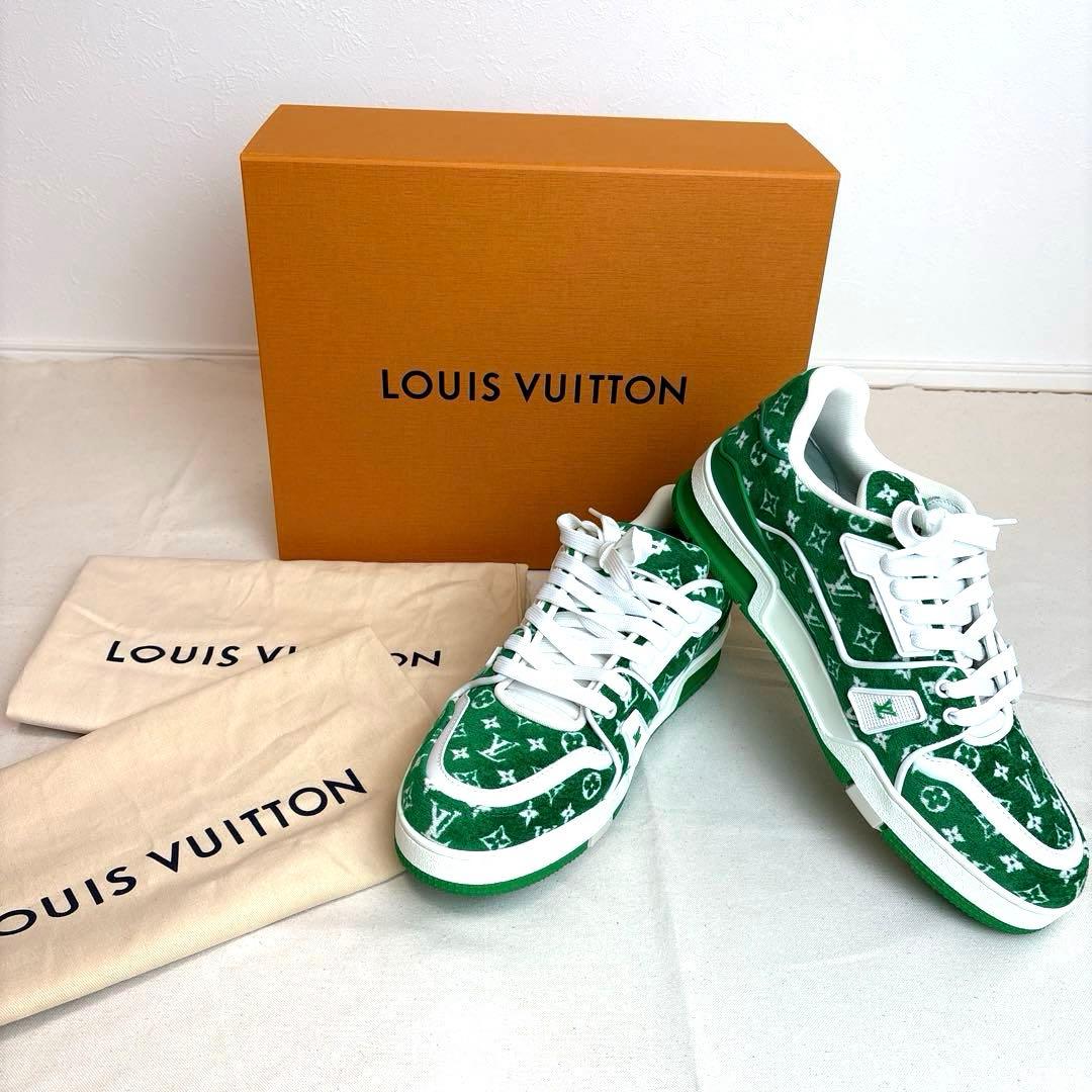LOUIS VUITTON LV Trainer Line Monogram Low-Cut Sneakers #PG9VVN