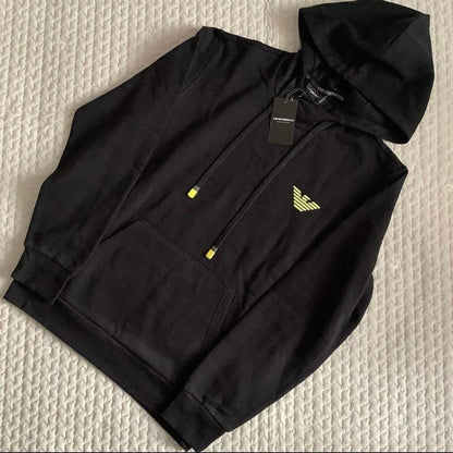 EMPORIO ARMANI Emporio Armani hoodie in black #QY90S4