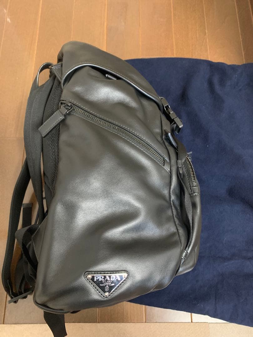 PRADA 2VZ135 Backpack Black Leather #QYCNZB