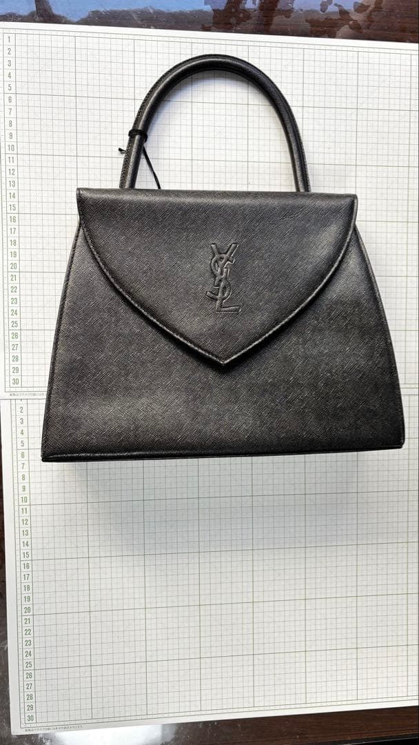 YVES SAINT LAURENT Leather Black Handbag #QY4JAC