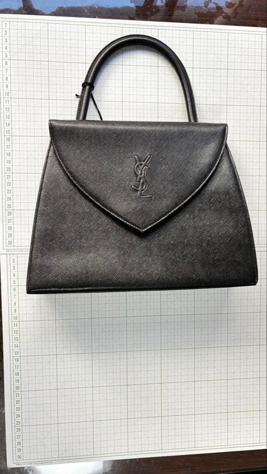 YVES SAINT LAURENT Leather Black Handbag #QY4JAC
